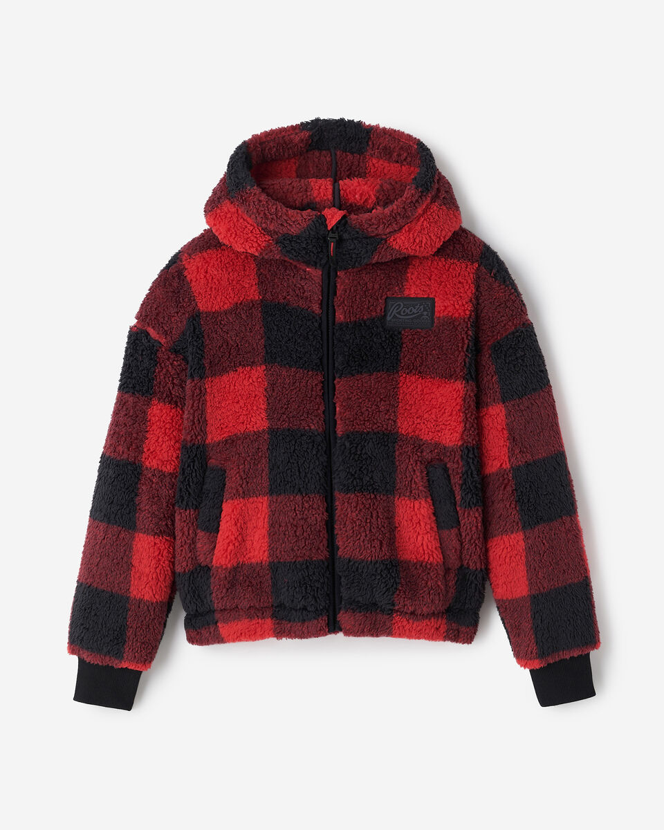 Kids Creekside Shearling Fleece Full Zip Hoodie