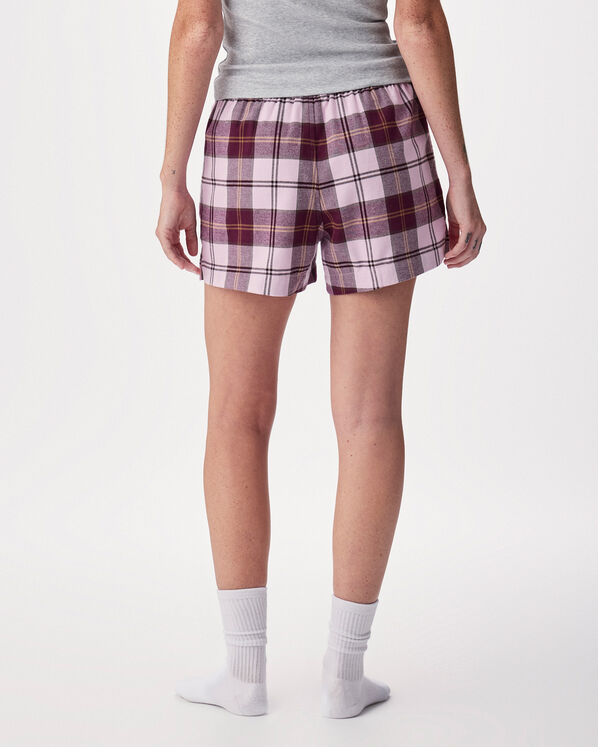 Short de pyjama &agrave; carreaux pour femme