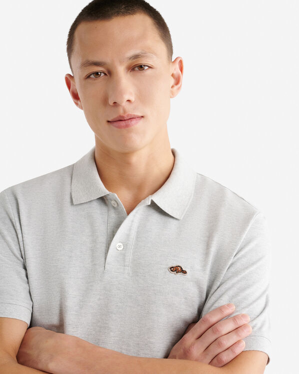 Polo en coton piqu&eacute; Castor
