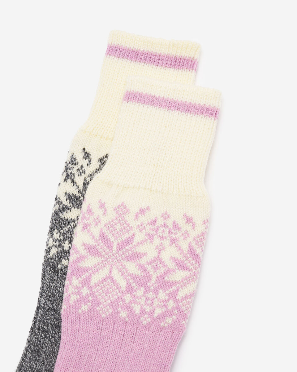 2 paires de chaussettes Elsa Cabane Roots pour adultes