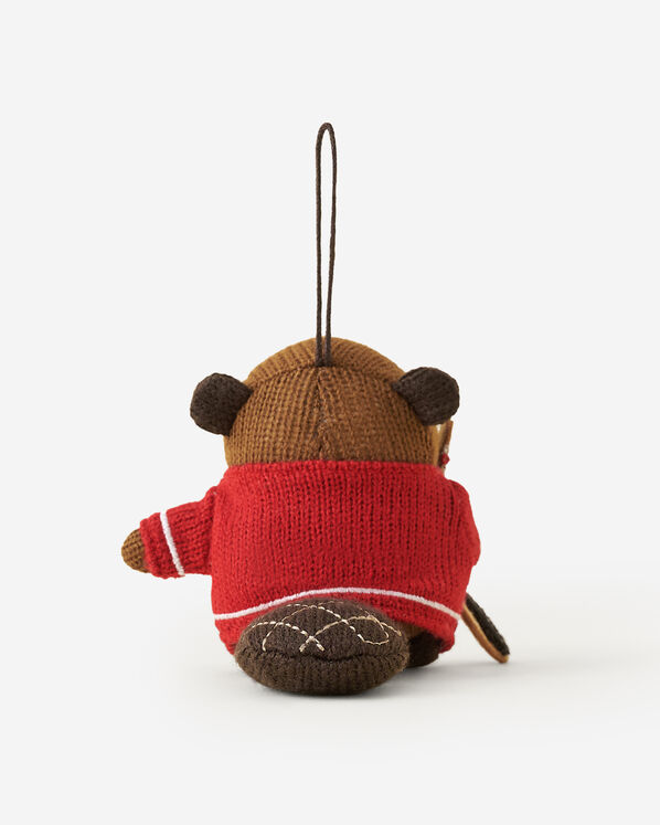 Hockey Beaver Ornament Hockey Beaver Ornament