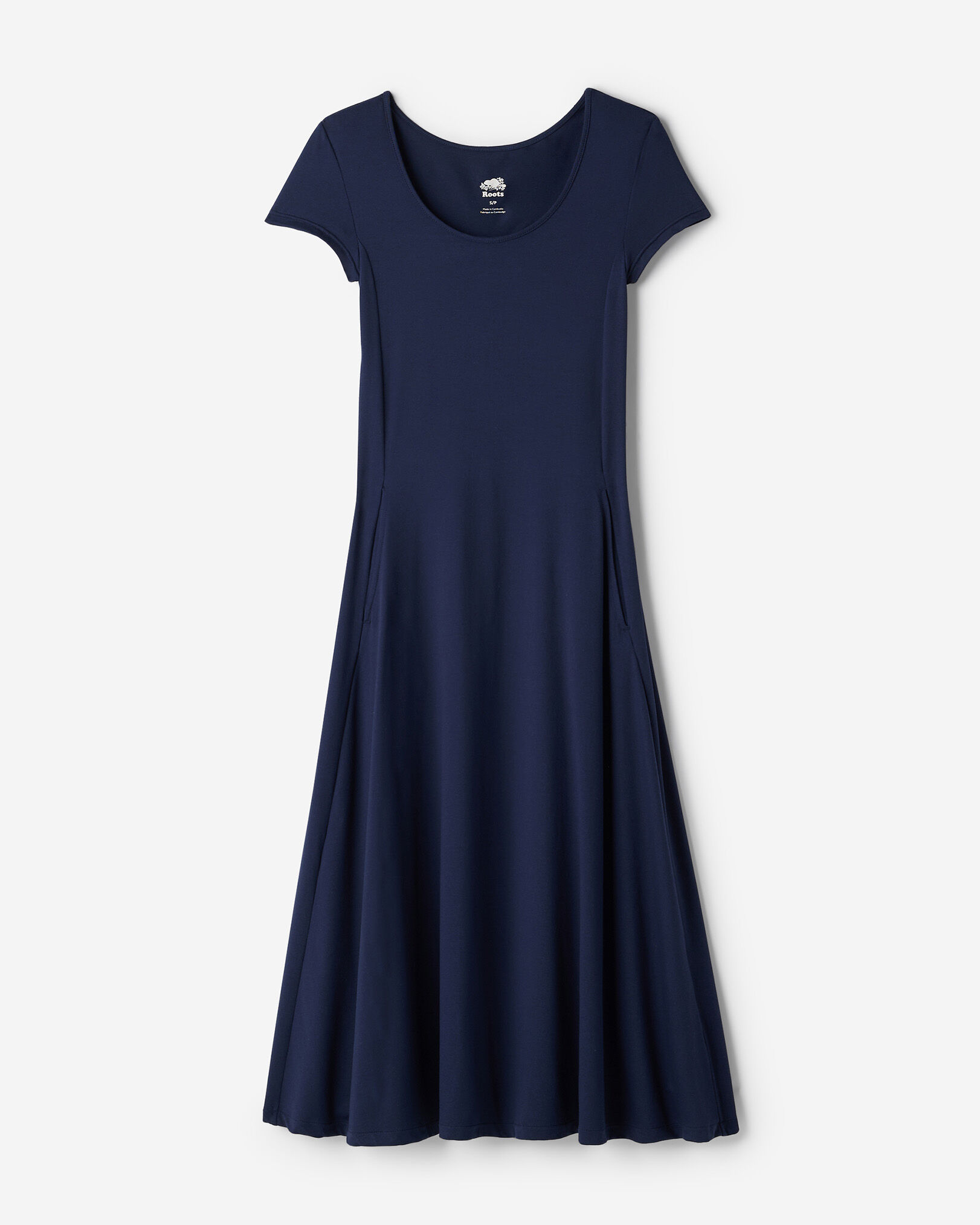 Robe midi à manches courtes Renew