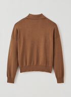 Luxe Lounge Polo Sweater