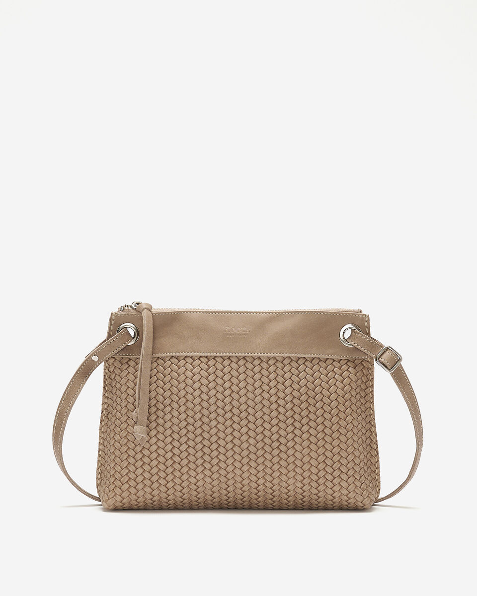 Sac Edie en cuir tress&eacute;