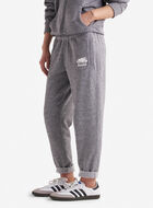 Pantalon en molleton à ourlet simple en coton bio