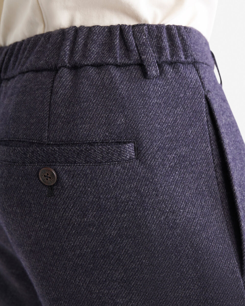 Woolen Relaxed Trouser
