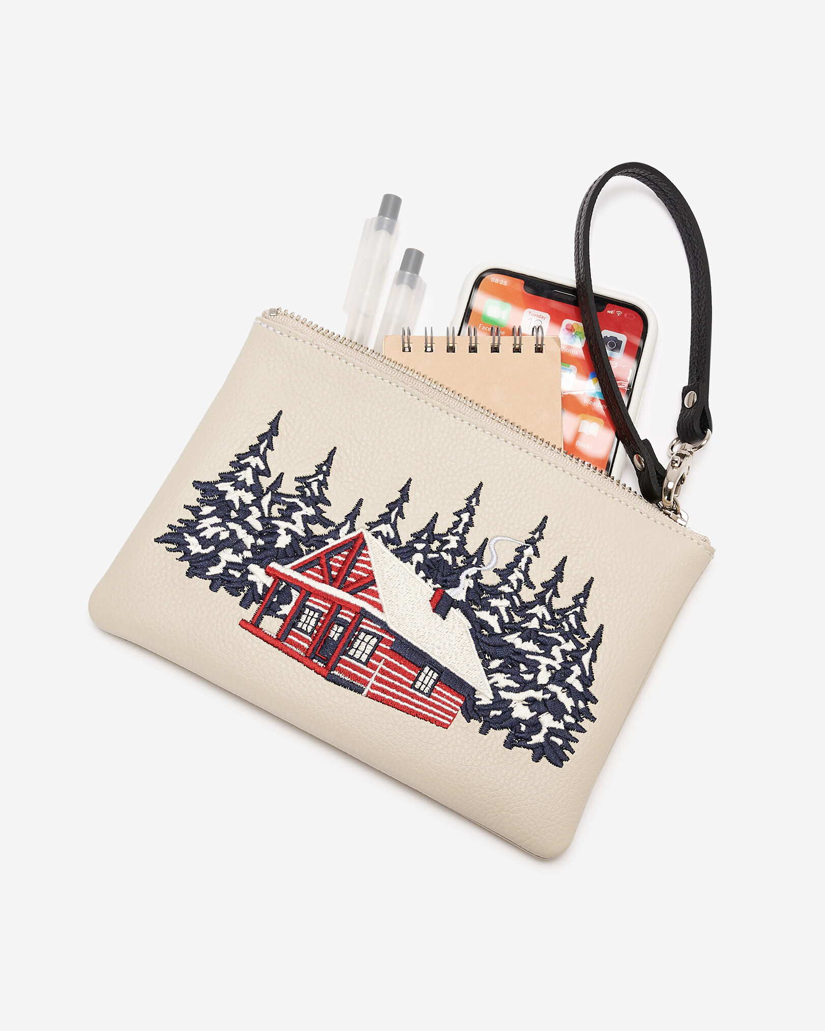 Cabin Large Zip Pouch Cervino