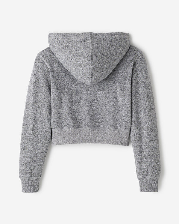 Girls Organic Cooper Shrunken Zip Hoodie Girls Organic Cooper Shrunken Zip Hoodie