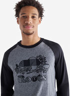 Mens Cooper Plaid Raglan Long Sleeve T-Shirt