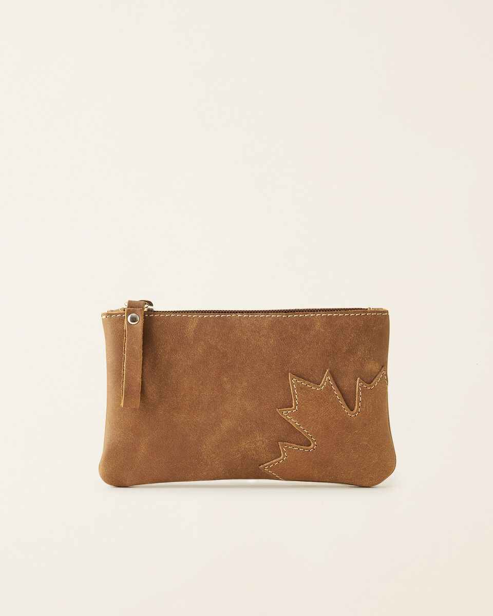 Maple Leaf Medium Zip Pouch Tribe