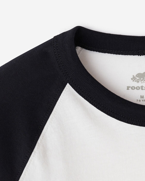 Kids Organic Cooper Baseball T-Shirt