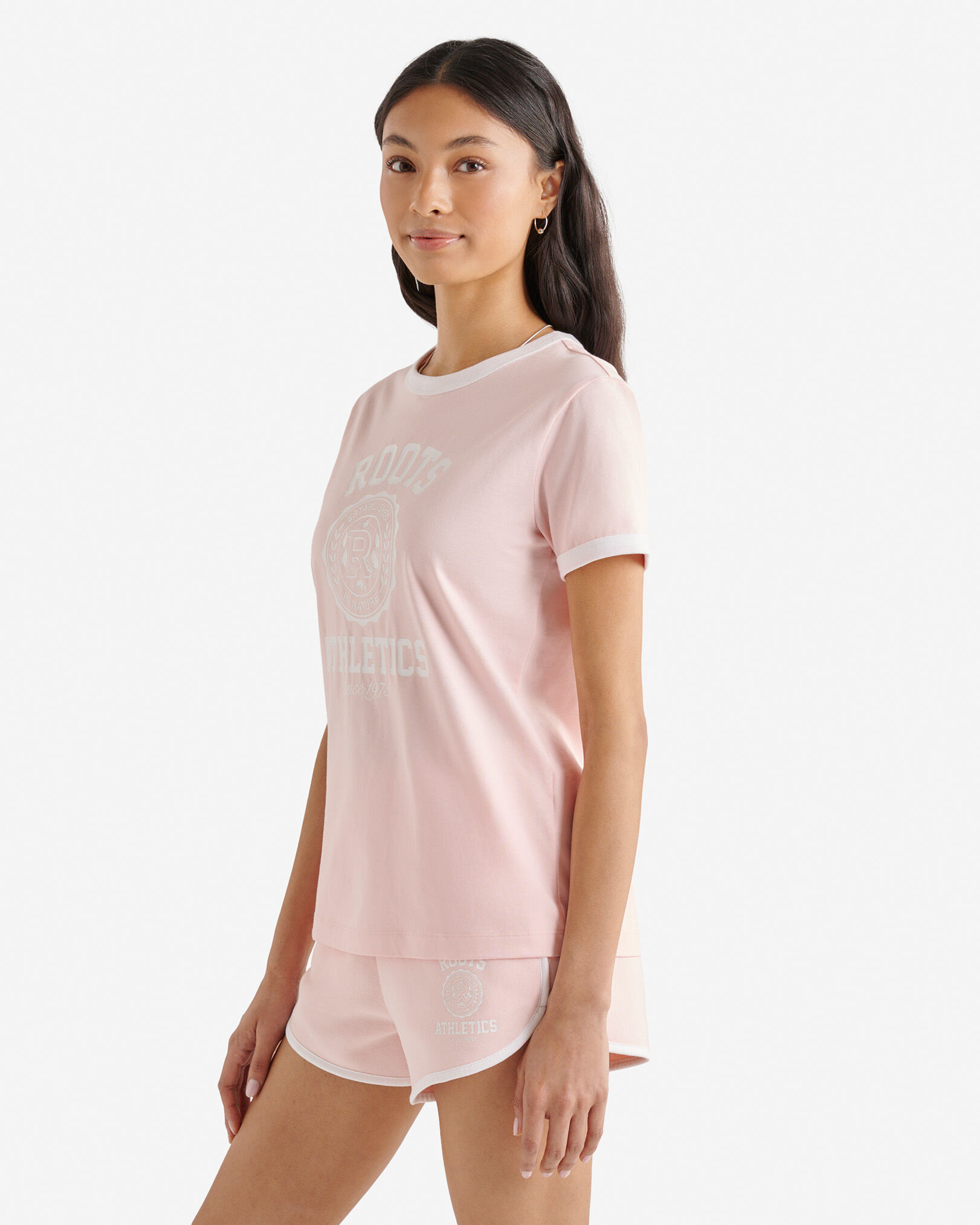 Womens Legacy Crest Ringer T-Shirt