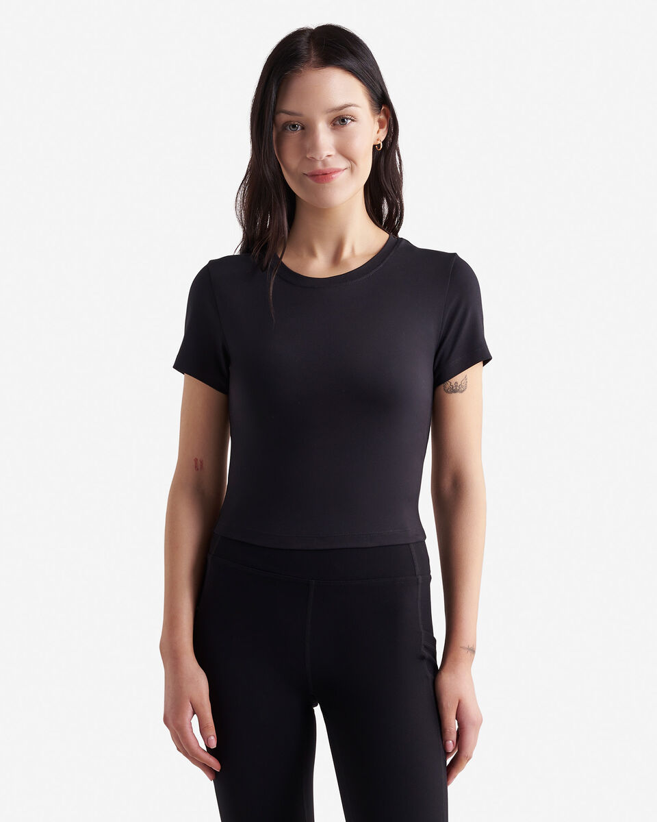 Renew Knit Crop T-Shirt