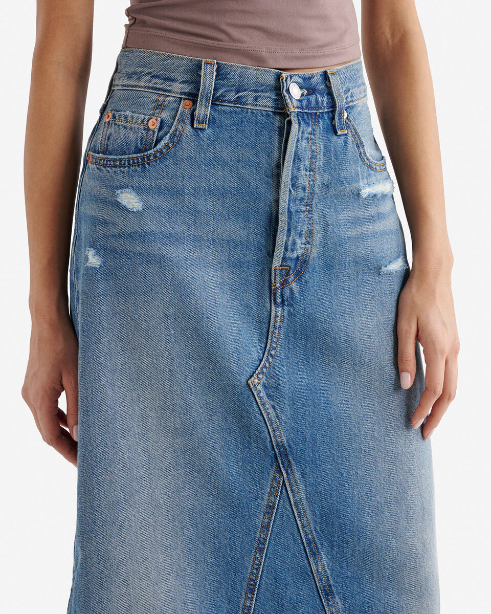 Levi's Iconic Long Womens Skirt With Slit