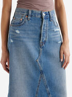 Levi's Iconic Long Womens Skirt With Slit