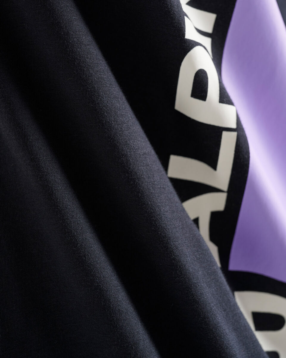 T-shirt à manches longues rétro alpin pour homme