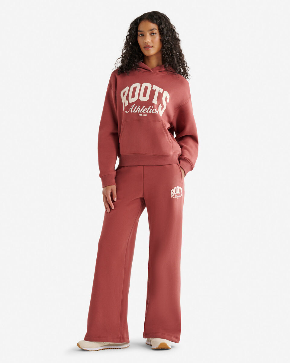 Pantalon en molleton à jambe large Roots 
