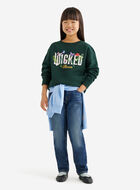 Kids Roots X Wicked Floral Crew Sweatshirt