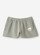 Short original en jersey bouclette de coton bio 3 po