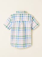 Toddler Boys Gingham Shirt