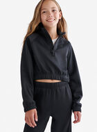 Girls Active Half Zip Top