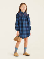 Girls Park Plaid Dress