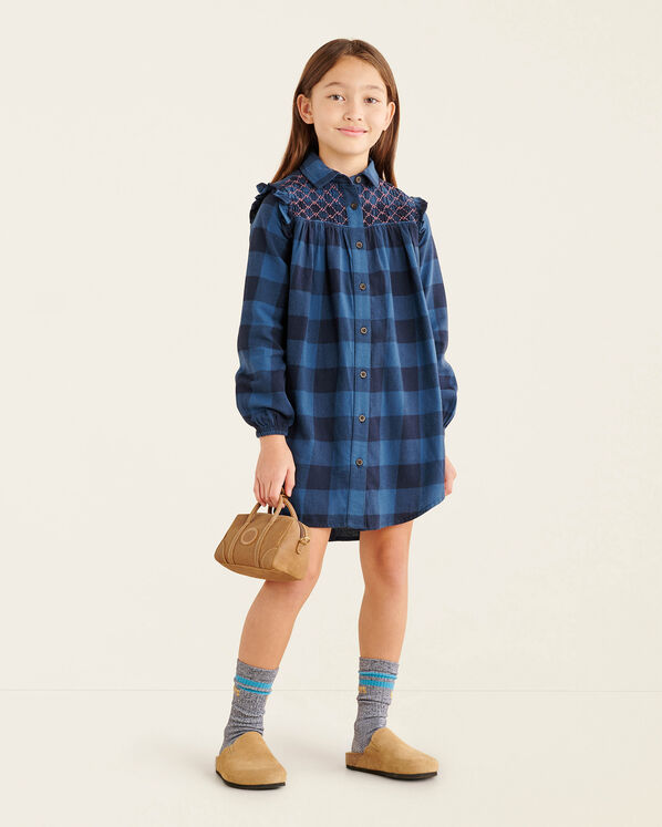 Girls Park Plaid Dress