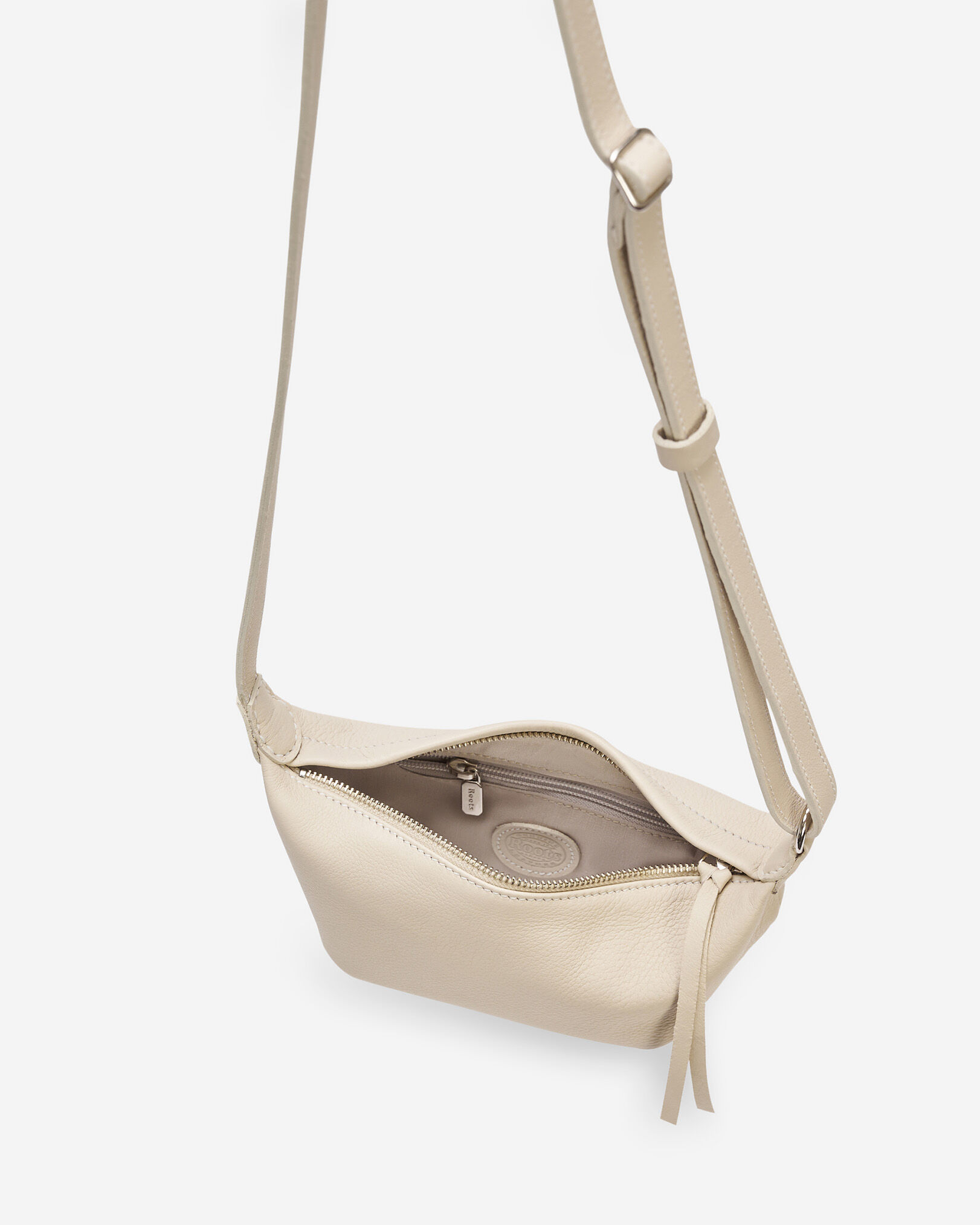 Small Crescent Bag Cloud | Handbags | Roots