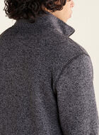 Sweater Fleece Zip Stein