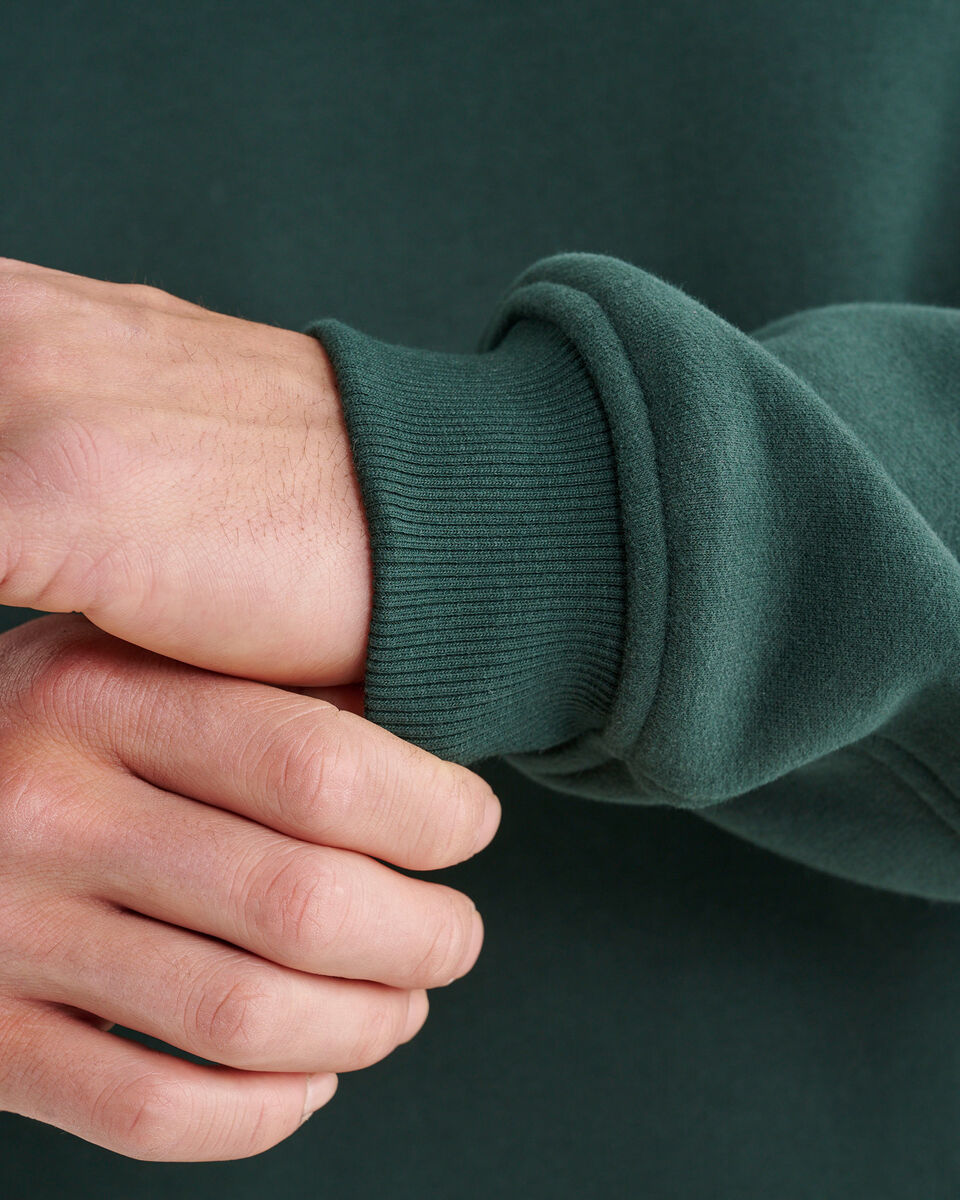 Chandail &agrave; col rond en molleton Nuage Coupe Un