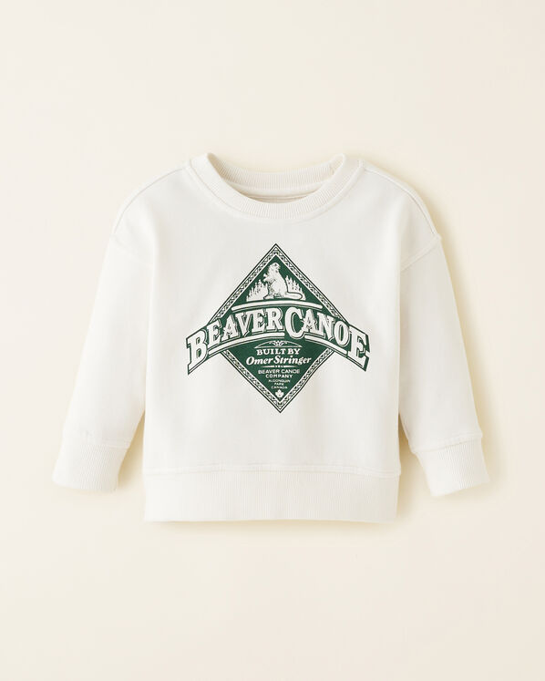 Baby Beaver Canoe Relaxed Crew Sweatshirt