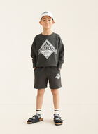 Kids Beaver Canoe Relaxed Crew Sweatshirt