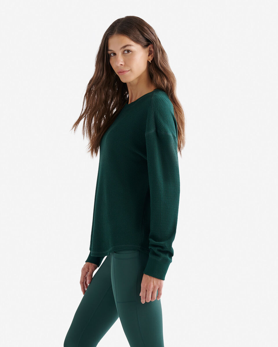 Waffle Long Sleeve Top