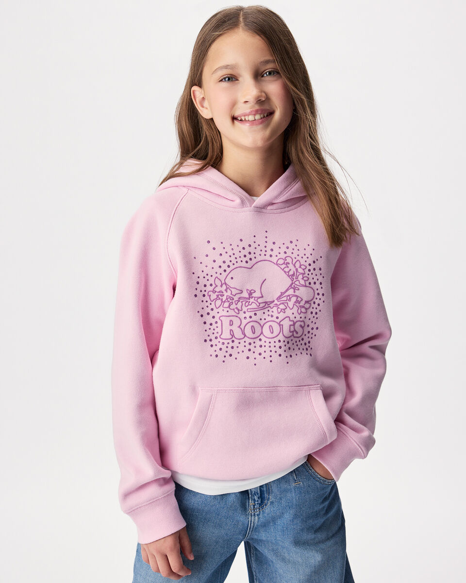 Kids Cooper Glitter Kanga Hoodie