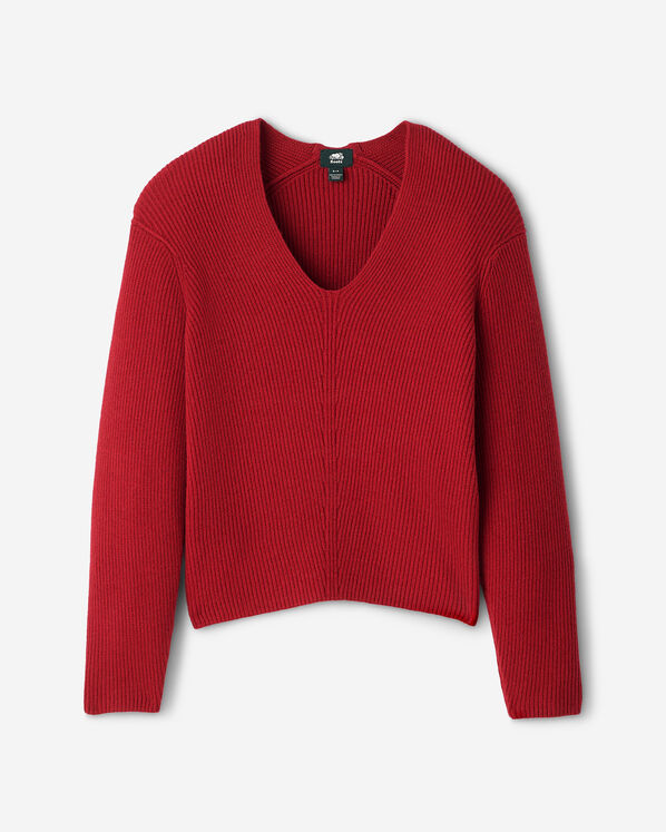 Bowen Rib V-Neck