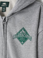 Kids Beaver Canoe Relaxed Full Zip Hoodie