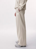 Pantalon &agrave; jambe large en molleton de coton bio Cooper