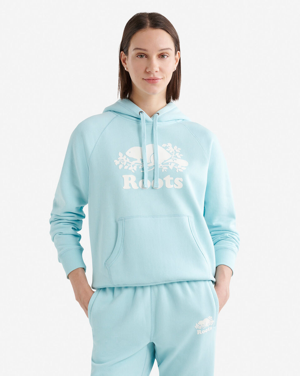 Chandail kangourou original à capuchon en coton bio