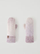 Womens Snowy Fox Ombre Mitten