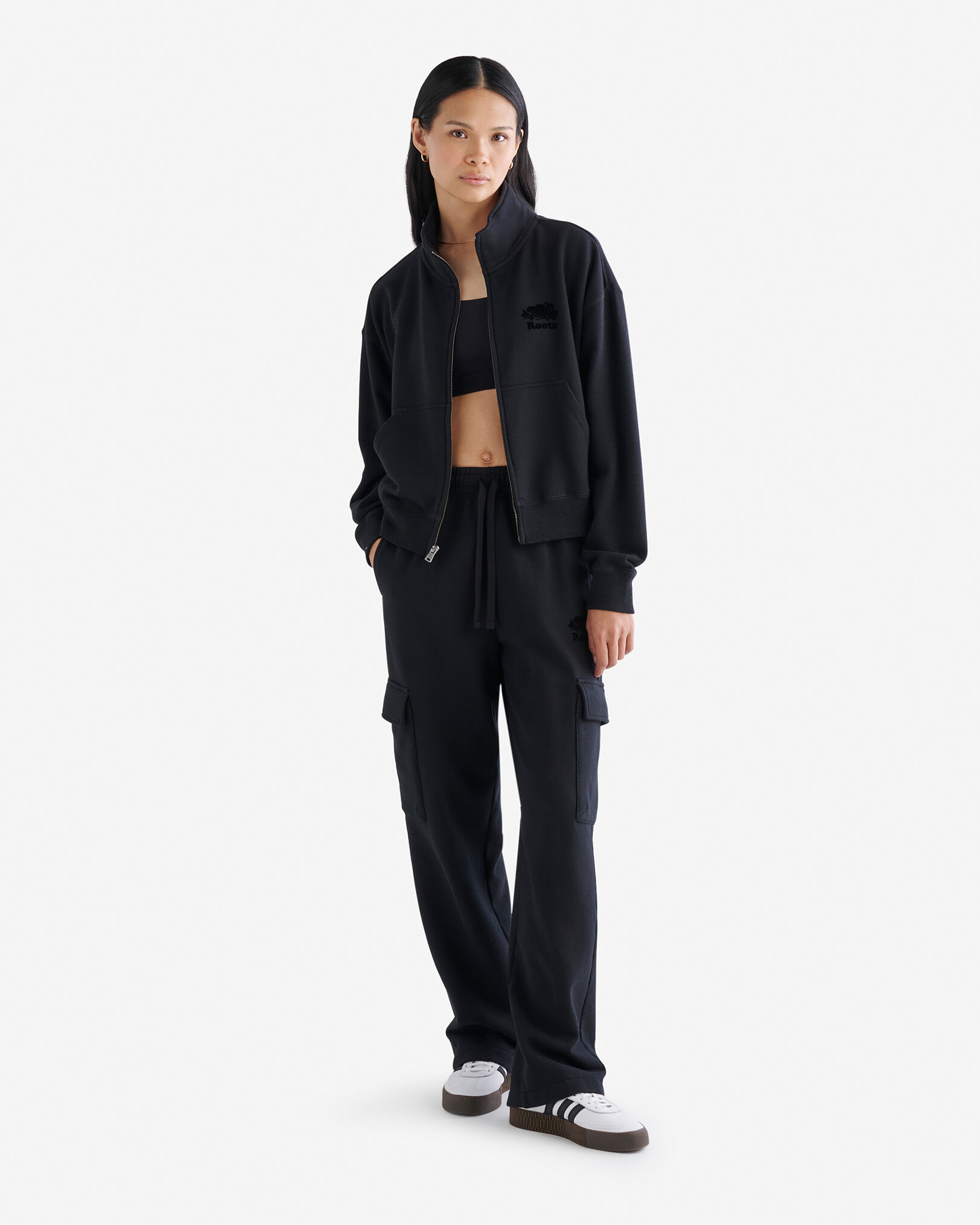 Organic Cooper Track Full Zip Jacket