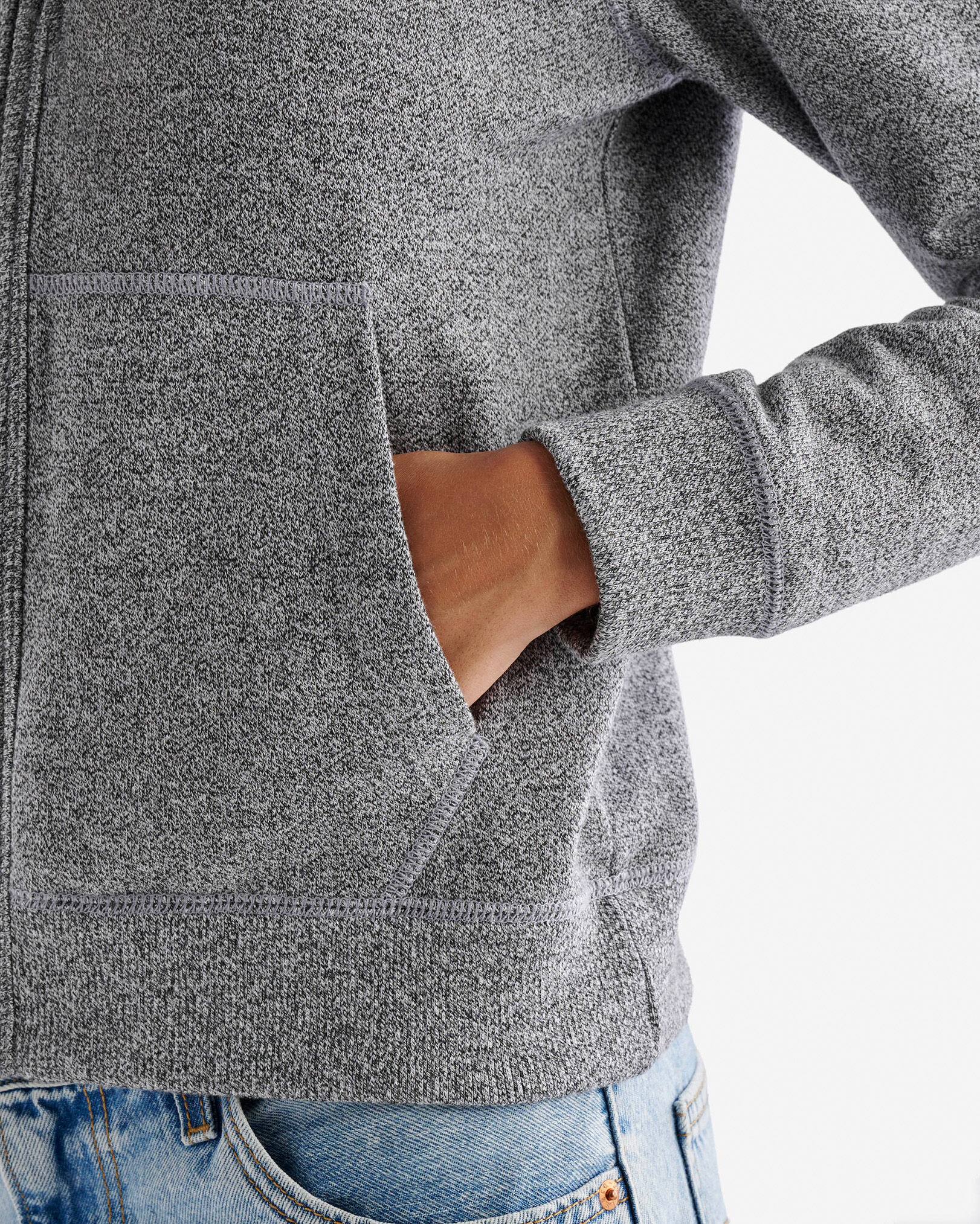 Organic Original Shrunken Full Zip Hoodie