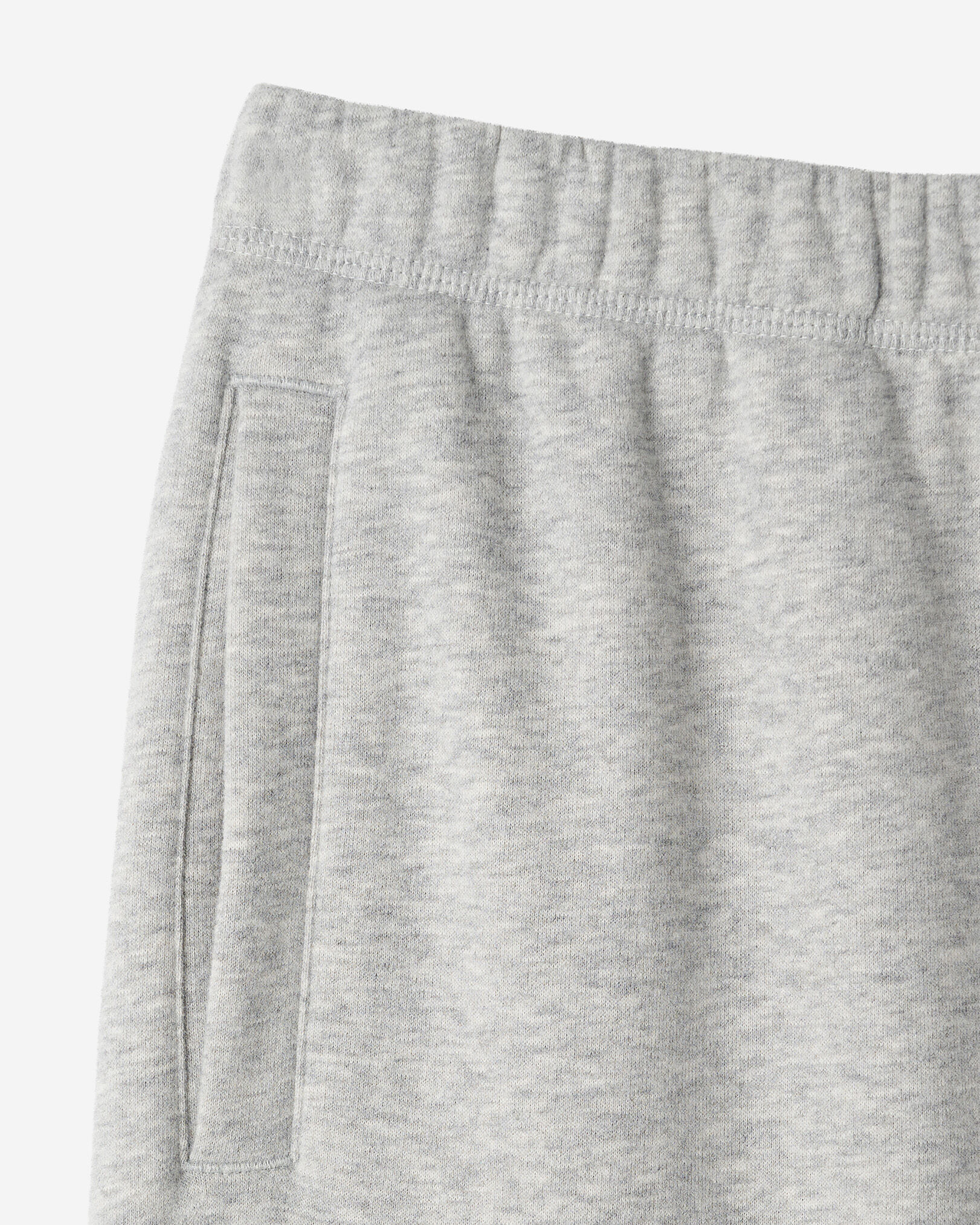 Short original en molleton de coton bio 10,5 po