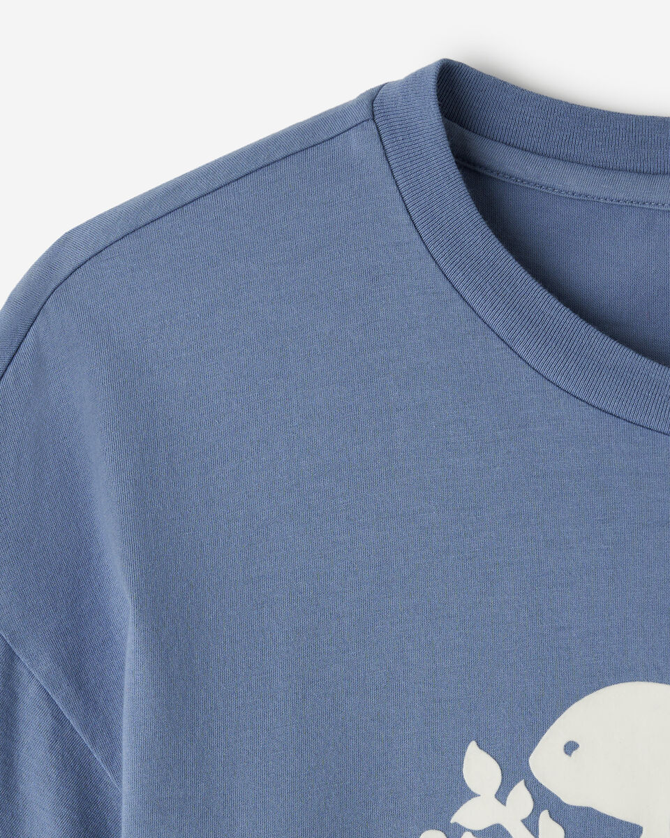 T-shirt décontracté en coton bio Cooper pour femme