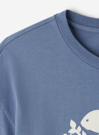 T-shirt décontracté en coton bio Cooper pour femme
