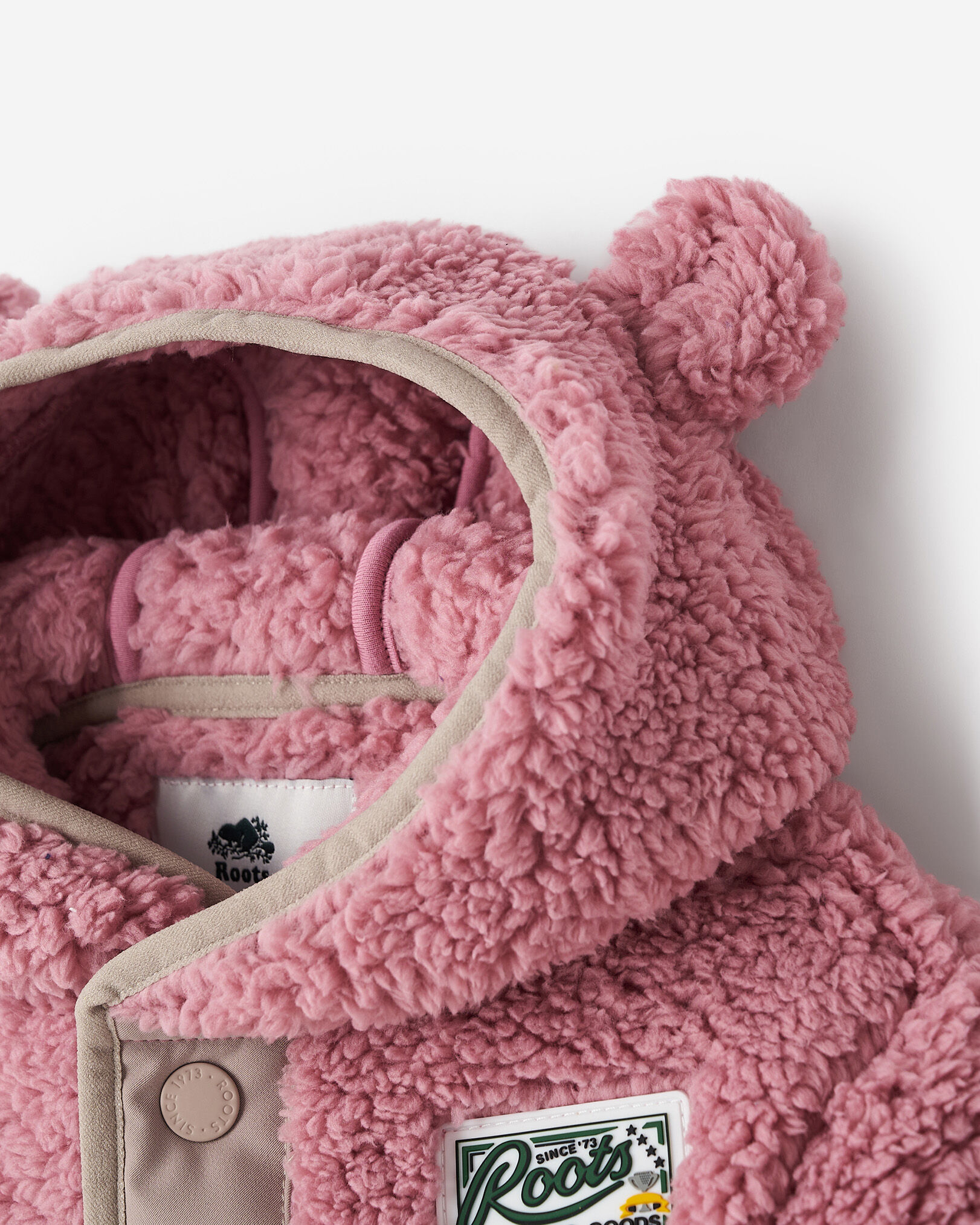 Baby Creekside Shearling Fleece Snap Jacket