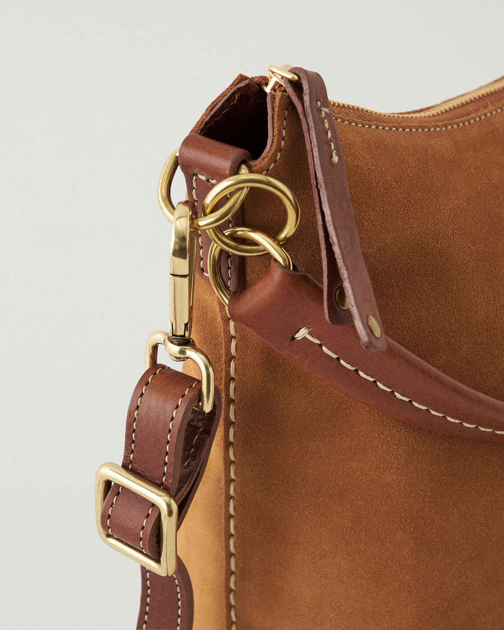 Ella shop suede hobo