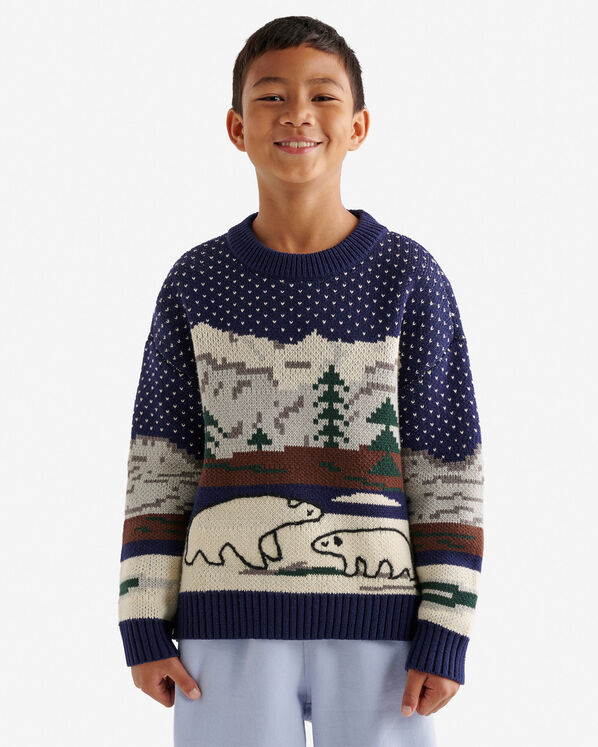 Kids Heritage Bear Sweater