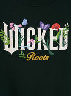 Kids Roots X Wicked Floral Crew Sweatshirt