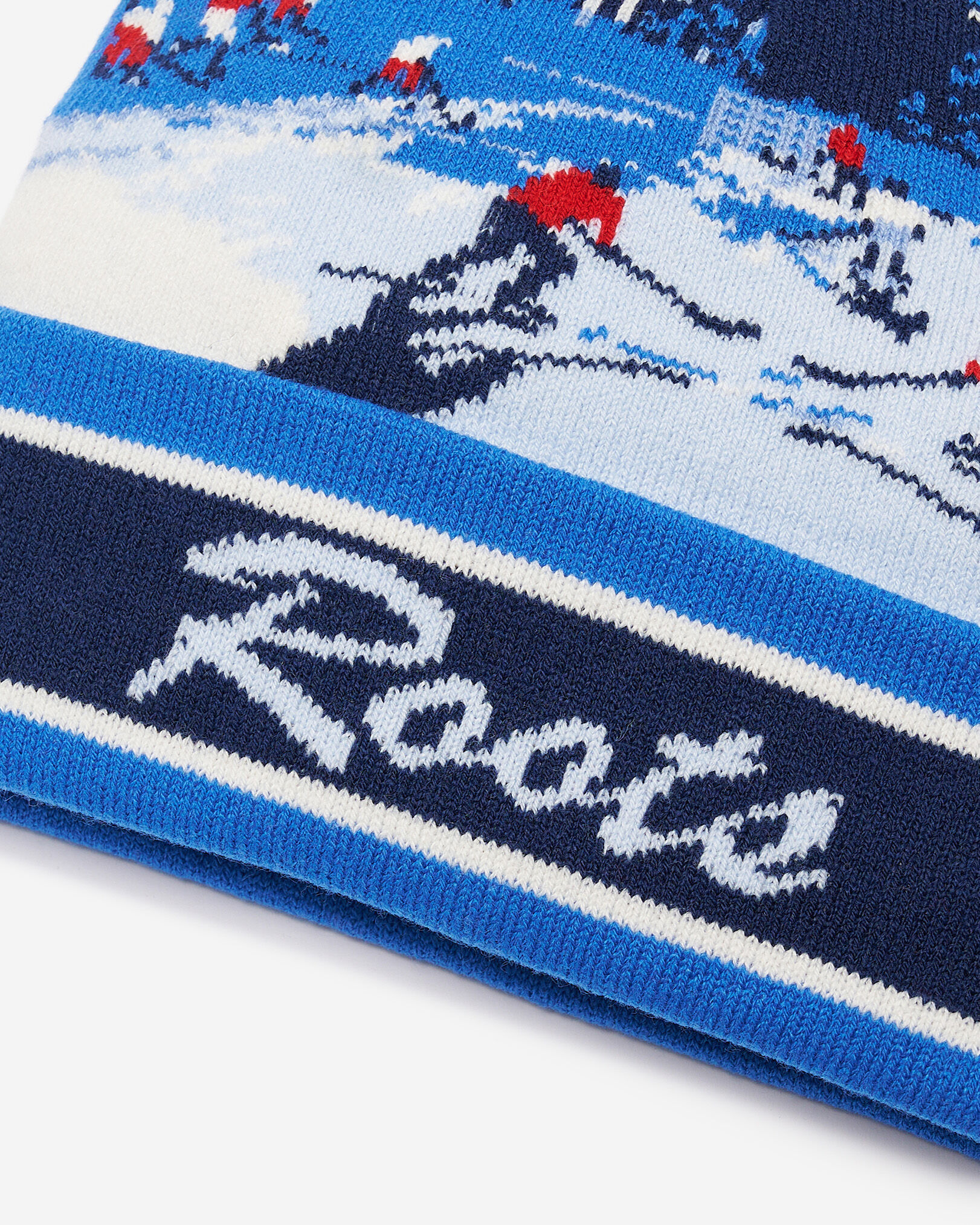 Tuque en tricot intarsia Hockey