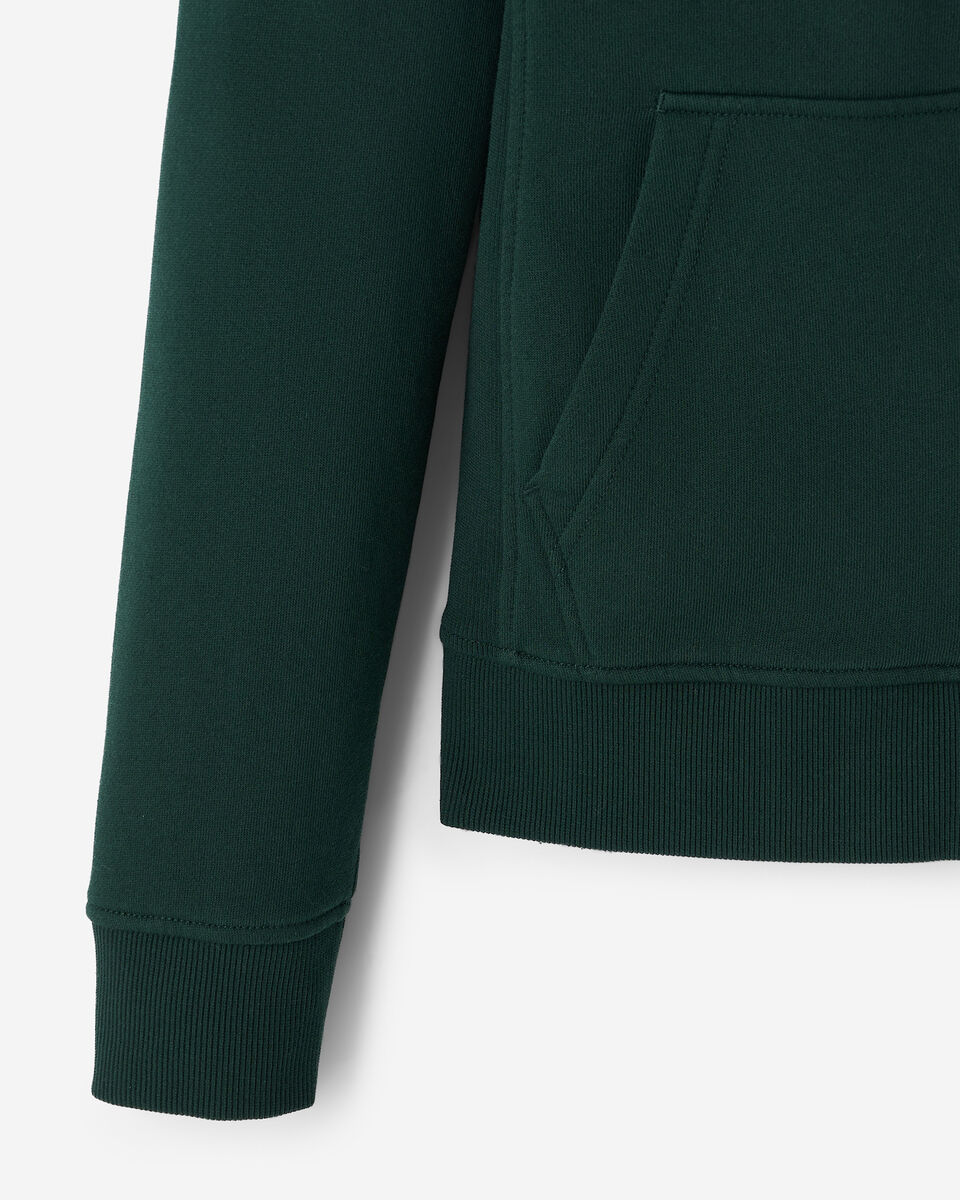 Chandail &agrave; capuchon et glissi&egrave;re ajust&eacute; en coton bio Cooper